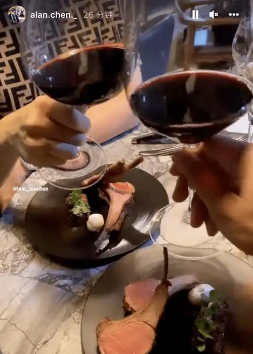 陈乔恩携男友过二人世界 嘟嘴献吻艾伦感情稳定_进晚餐_love_my