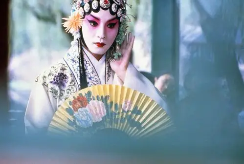 有人说,张国荣扮演的程蝶衣是迄今为止最为美艳的,甚至超过了梅兰芳.