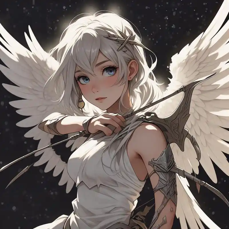 动漫天使女生头像989978 探索动漫中的天使女生形象,每一个都